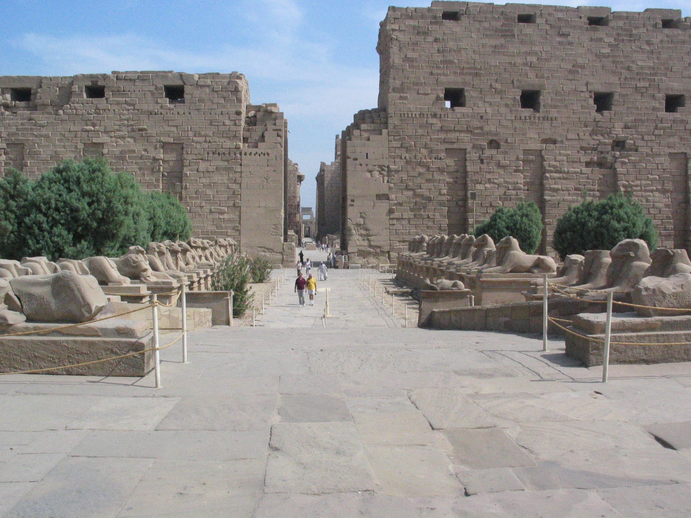 Karnak Temple Entrance Wikimedia
