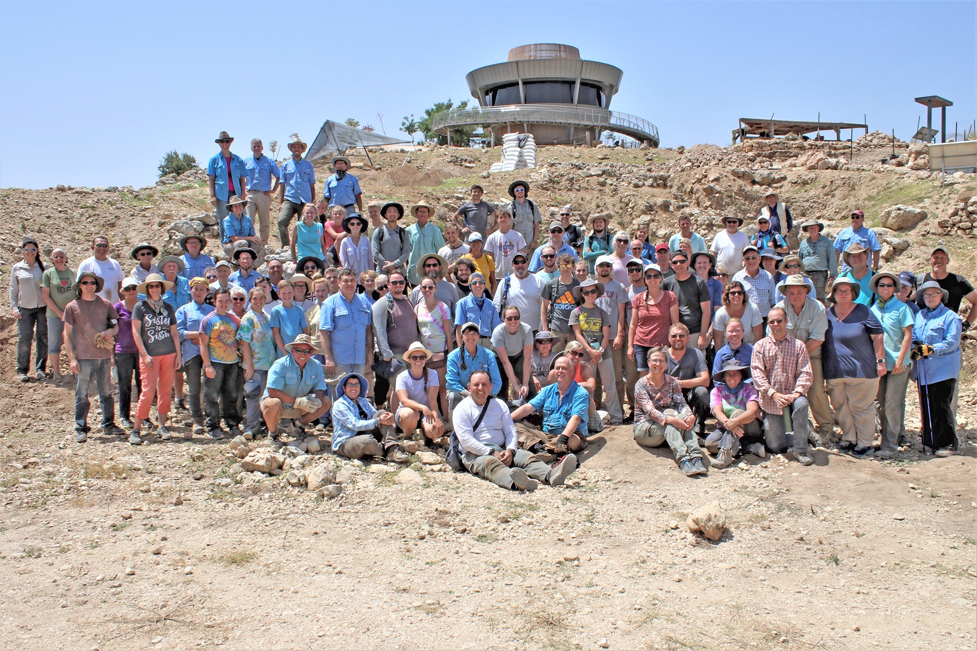 Dig Volunteers Shiloh 2019