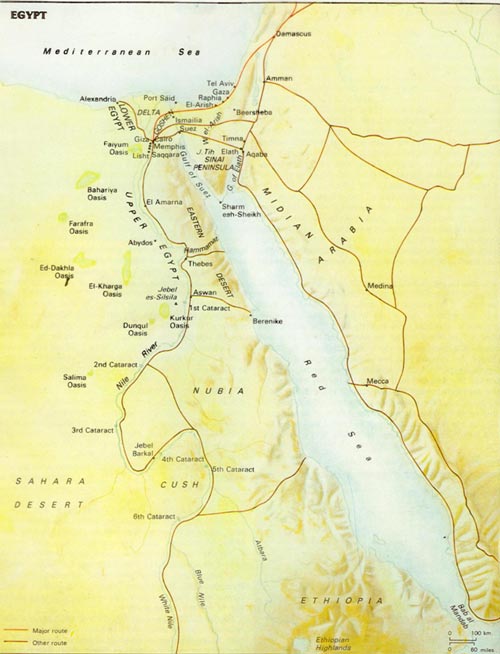 Egypt Map