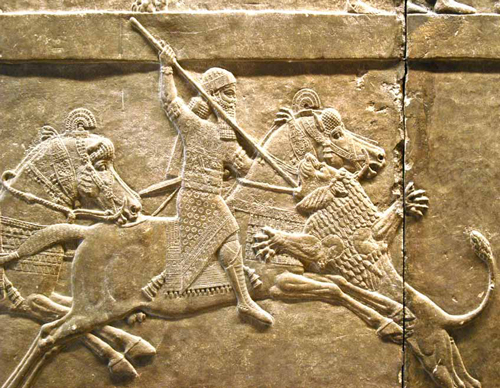 Ashurbanipal Lion Hunt
