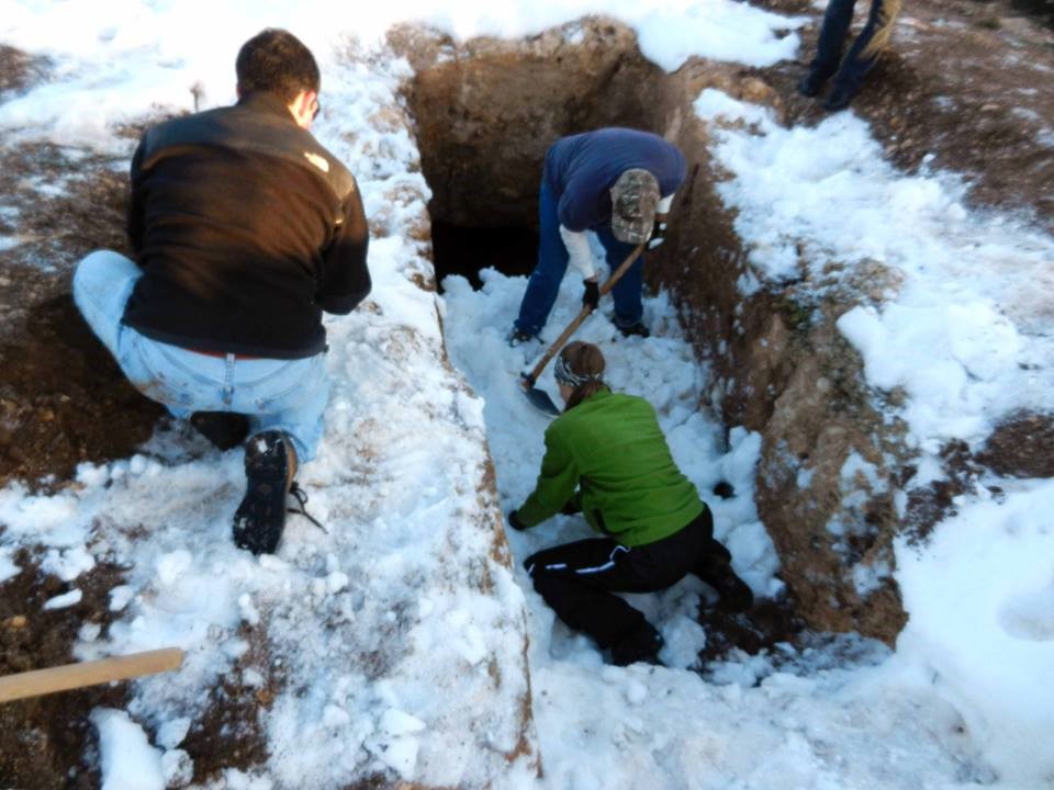 Dig in Snow Winter 2013