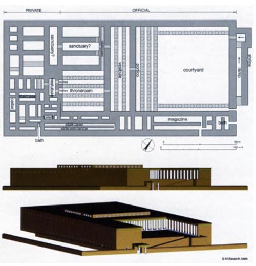 Plan of Palace G