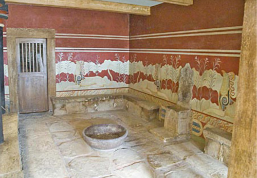 Throne Room at Knossos