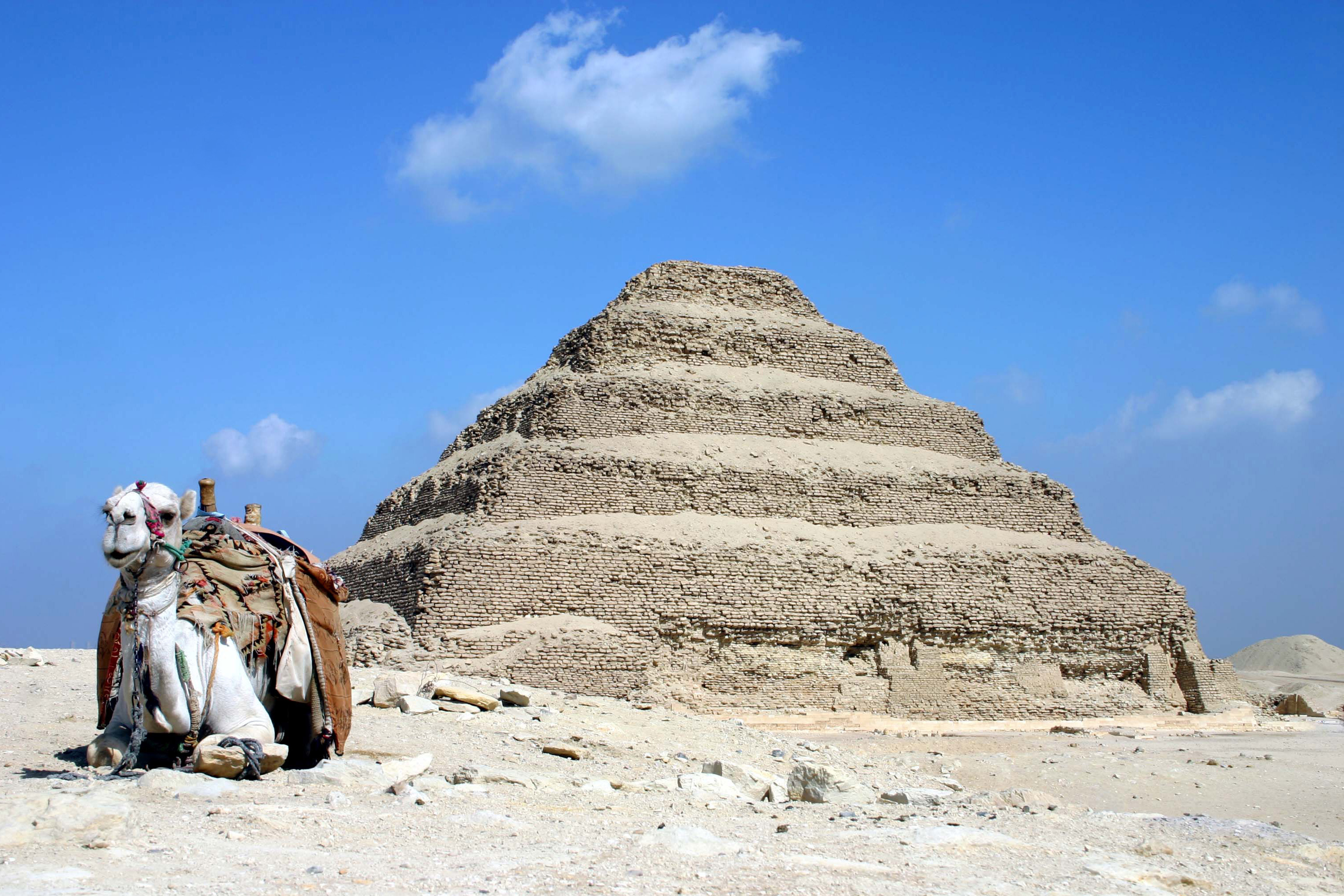 Djoser pyramid Wikimedia